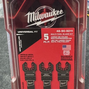 Milwaukee Oscillating Multi-Tool Blade Kit (5-Piece) SN: 045242756803
