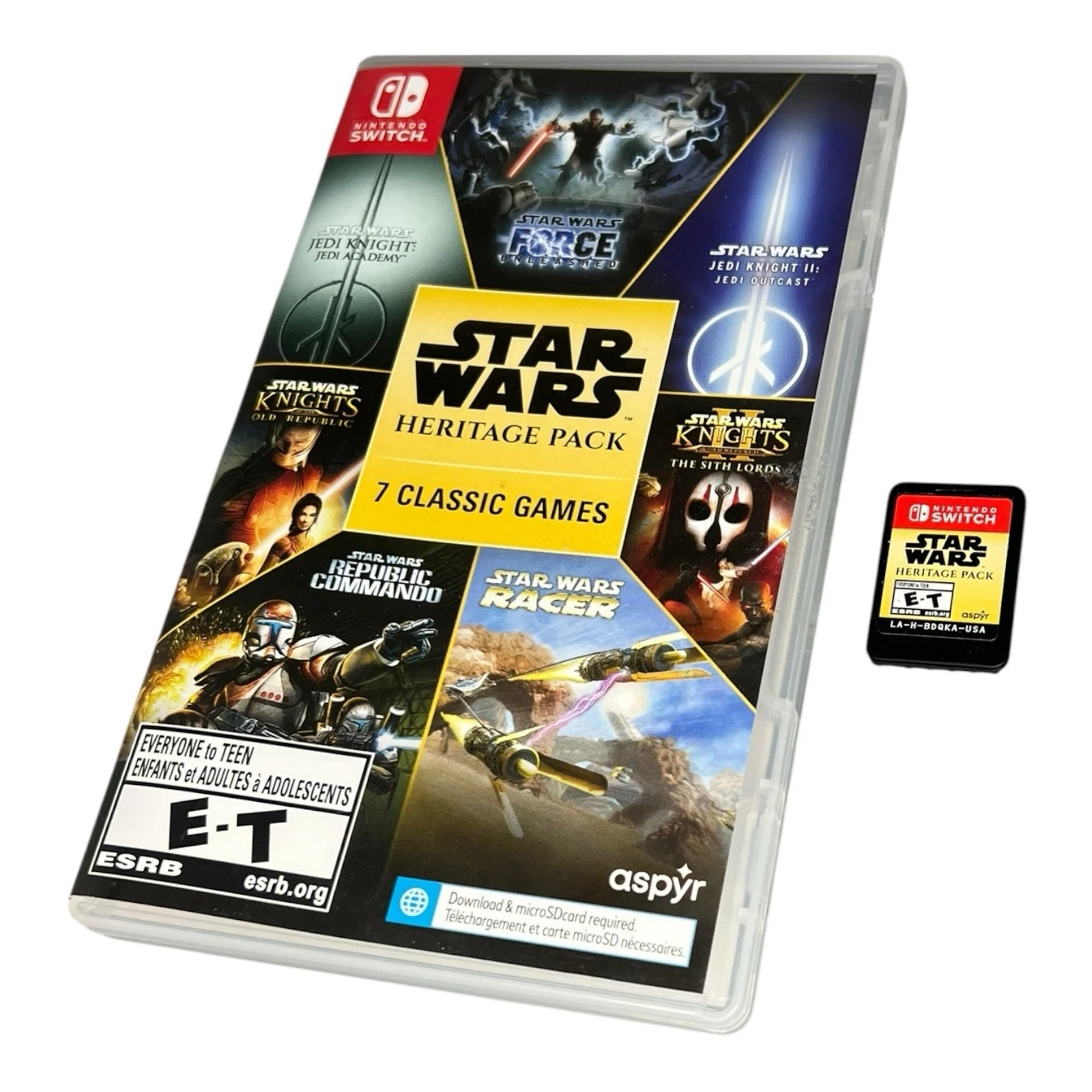 Nintendo Star Wars Heritage Pack 7 Classic Games 