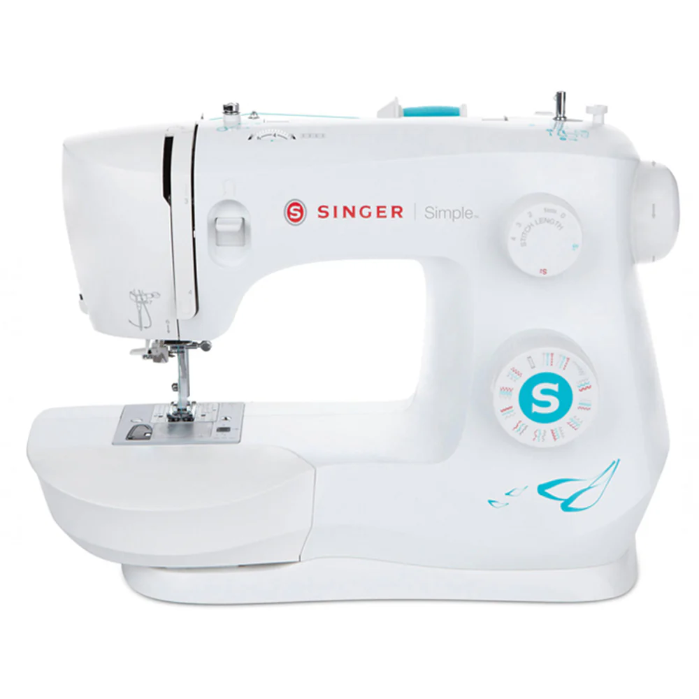 Singer Simple Sewing Machine With Foot Pedal and Manual