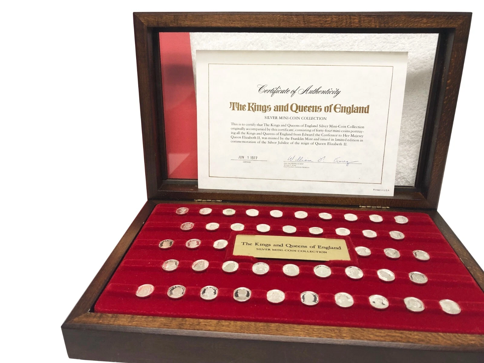 The Franklin Mint The Kings And Queens of England