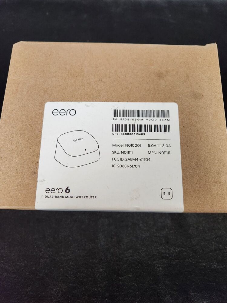 eero Eero 6 Dual Band Mesh WiFi Router N010001 | Luxury Pawn