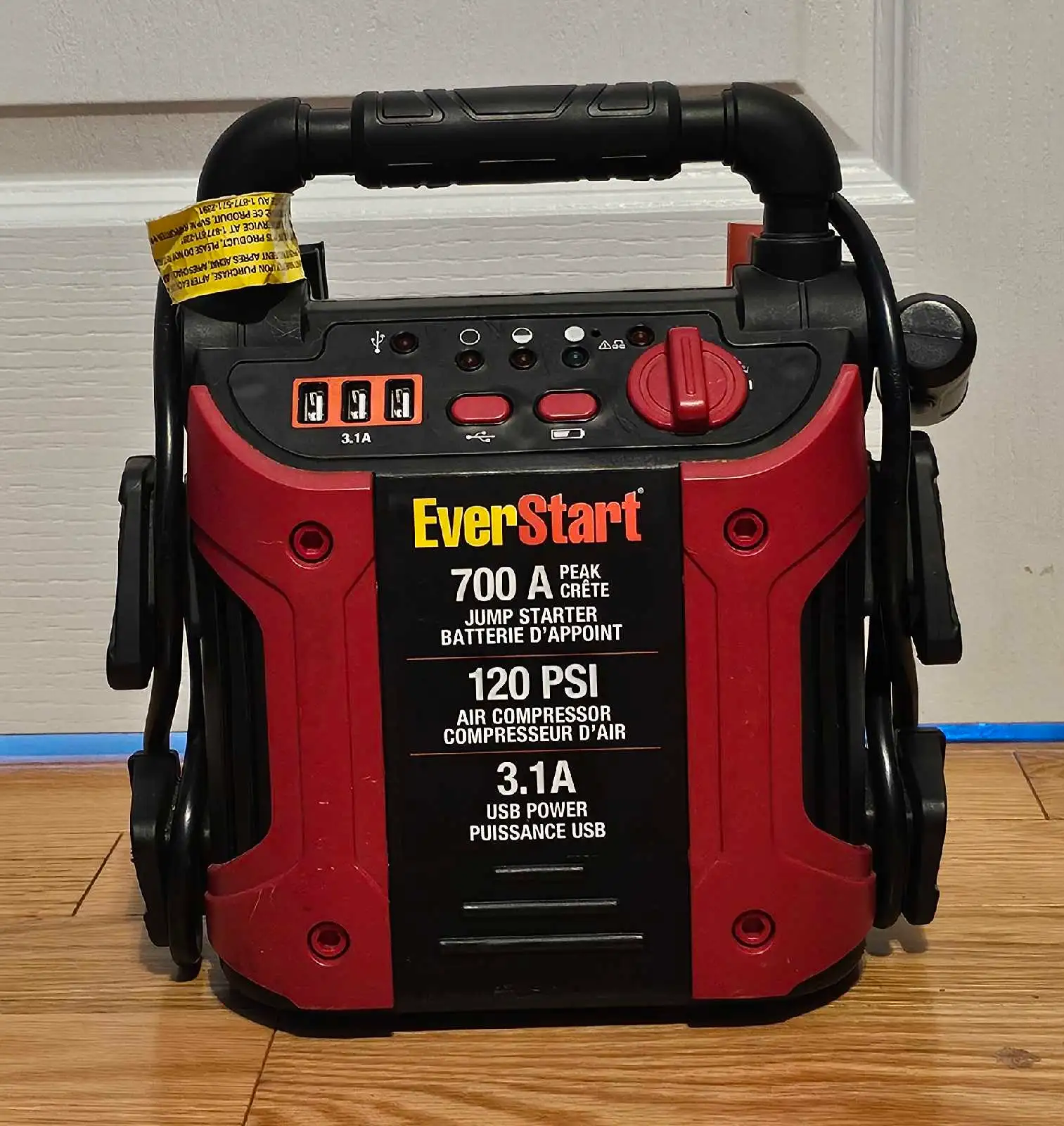 Power Everstart; 600a 1200a Jump Starter With 120 Psi Compressor And Inverter